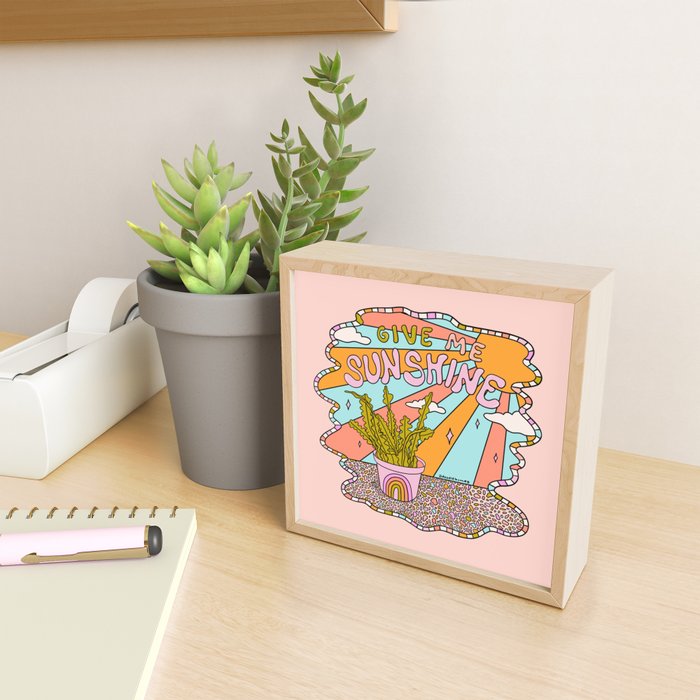 Give Me Sunshine Mini Art Print Gallery Image 2