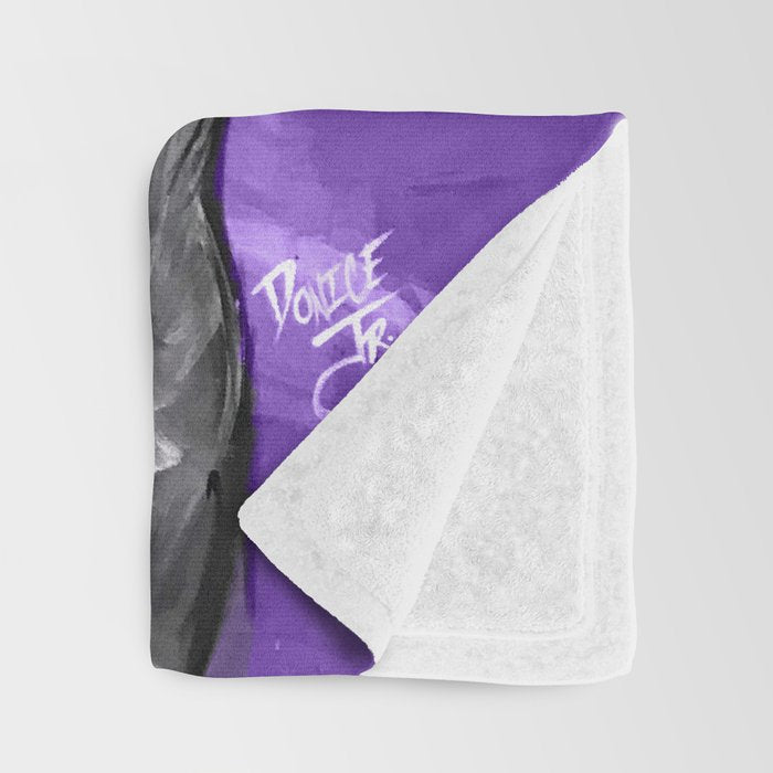 Naturally Queen VI PURPLE Throw Blanket Gallery Image 3