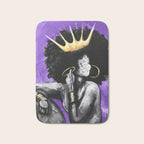 Naturally Queen VI PURPLE Bath Mat Gallery Image 1