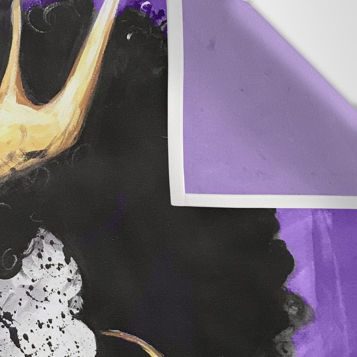 Naturally Queen VI PURPLE Wall Tapestry Gallery Image 3
