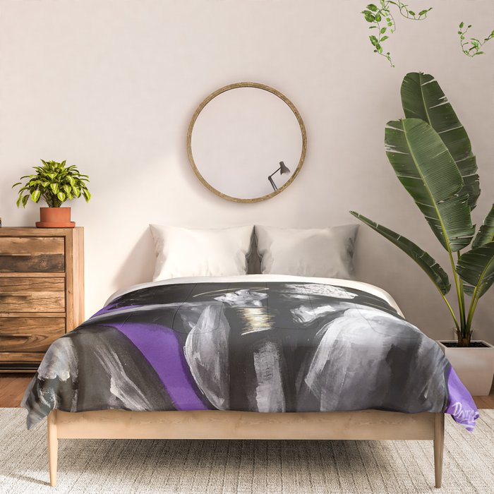 Naturally Queen VI PURPLE Comforter Gallery Image 3