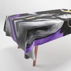 Naturally Queen VI PURPLE Tablecloth Gallery Image 1