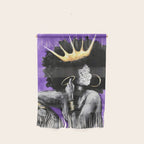 Naturally Queen VI PURPLE Wall Hanging Gallery Image 1