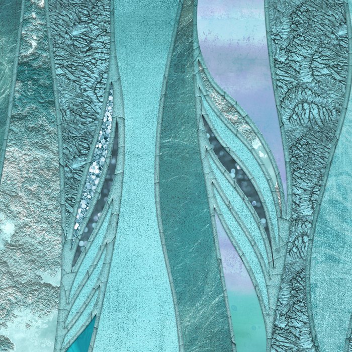 Precious Aqua And Turquoise Glamour Coffee Mug Gallery Image 2