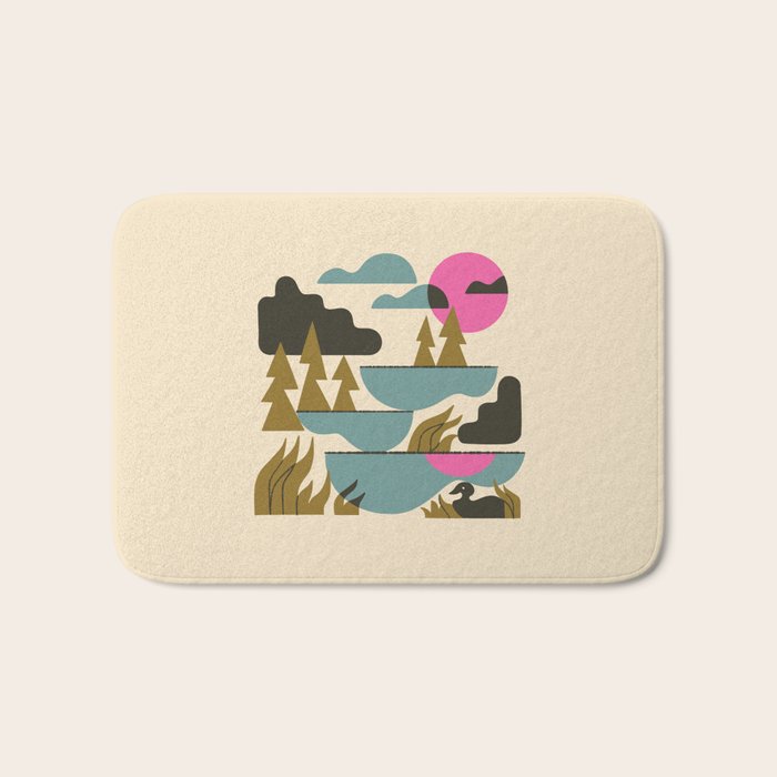 Northern Lakes Bath Mat Gallery Image 1