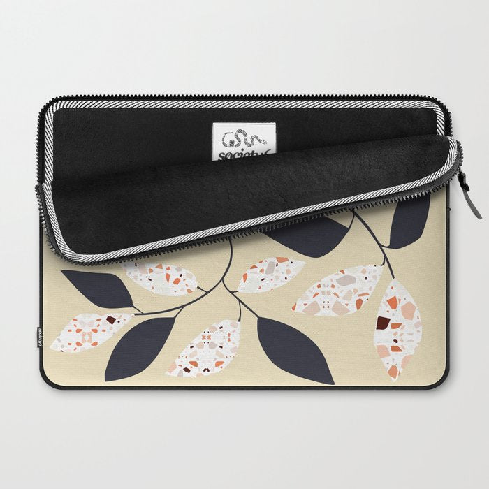 Plants and terrazzo Laptop Sleeve Gallery Image 2