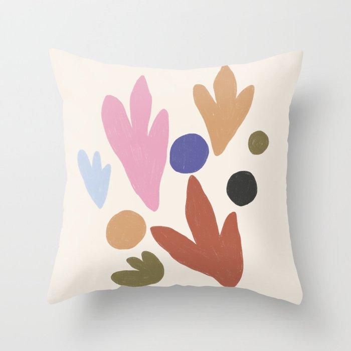 Peaceful world Throw Pillow Gallery Image 6