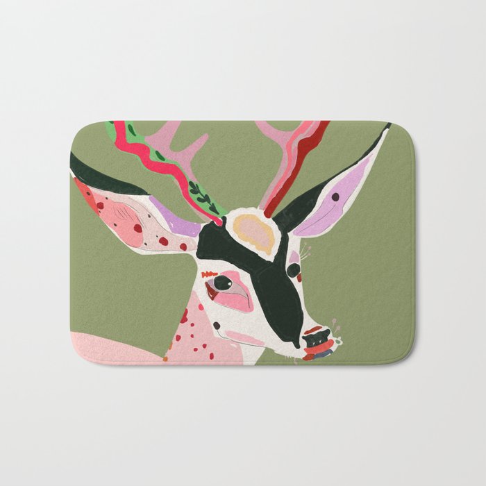 Enchanted Deer Bath Mat Gallery Image 1