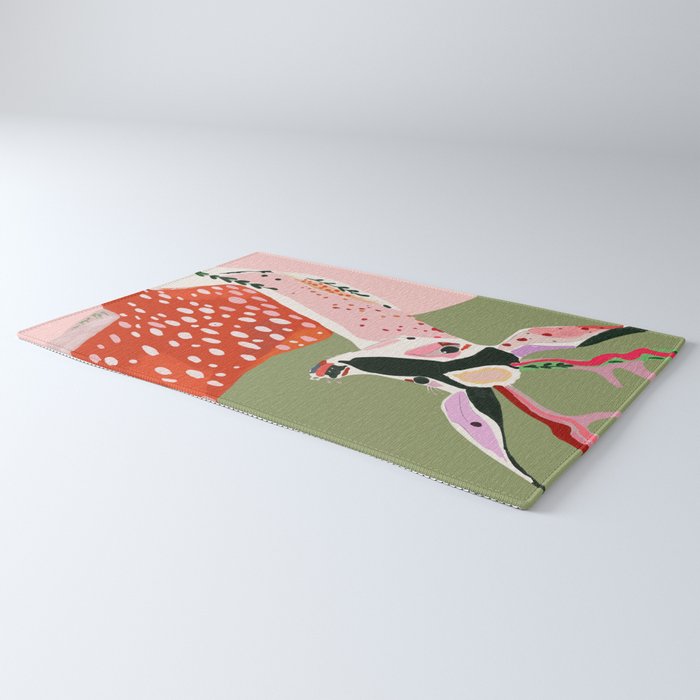 Enchanted Deer Rug Gallery Image 3