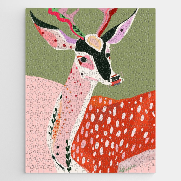 Enchanted Deer Jigsaw Puzzle Gallery Image 1