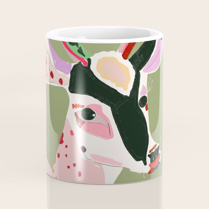 Enchanted Deer Coffee Mug Gallery Image 4
