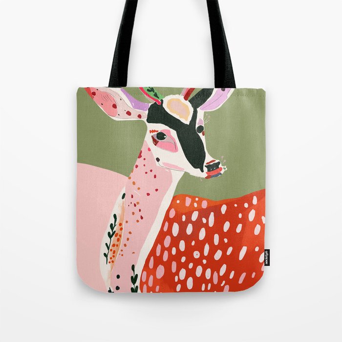 Enchanted Deer Tote Bag Gallery Image 1