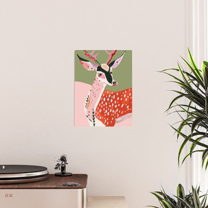 Enchanted Deer Poster Gallery Image 2