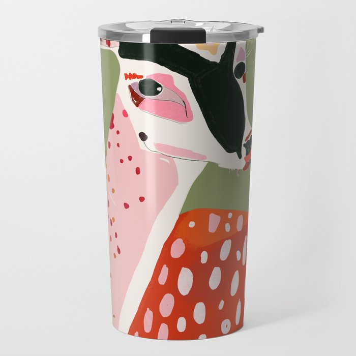 Enchanted Deer Travel Mug Gallery Image 1