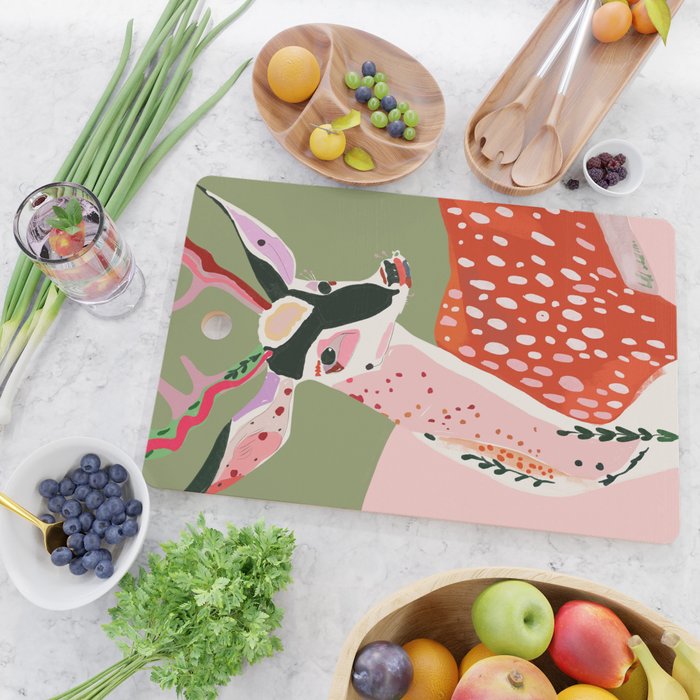 Enchanted Deer Cutting Board Gallery Image 2