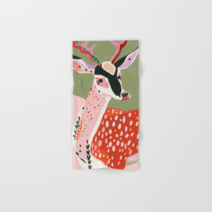 Enchanted Deer Bath Towel Gallery Image 1