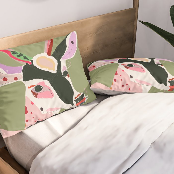 Enchanted Deer Pillow Sham Gallery Image 2