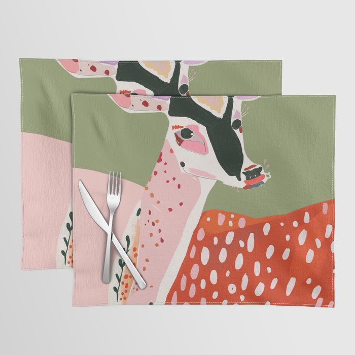 Enchanted Deer Placemat Gallery Image 1