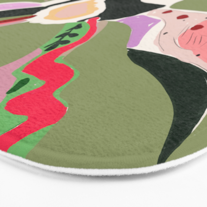 Enchanted Deer Bath Mat Gallery Image 3