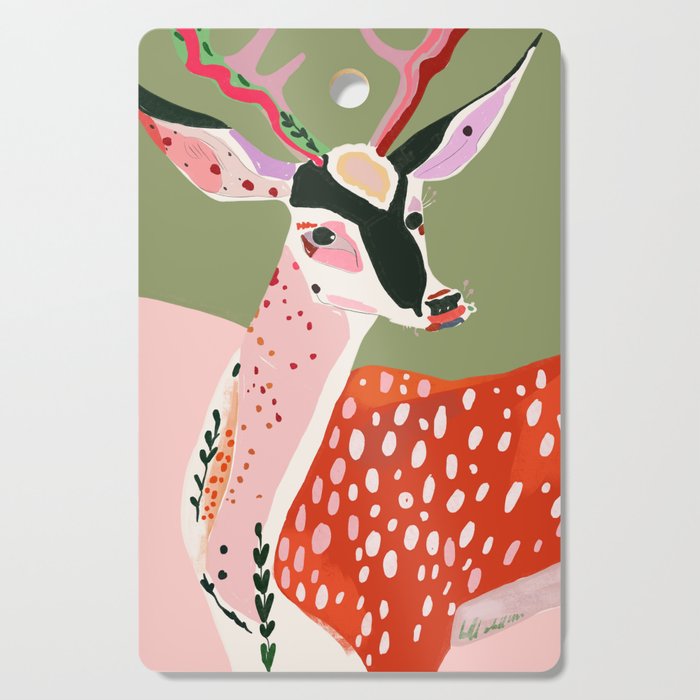 Enchanted Deer Cutting Board Gallery Image 1