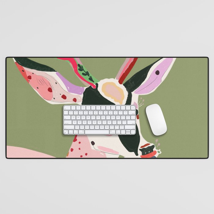 Enchanted Deer Desk Mat Gallery Image 1