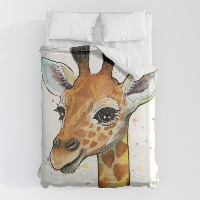 Baby Giraffe Duvet Cover Gallery Image 6