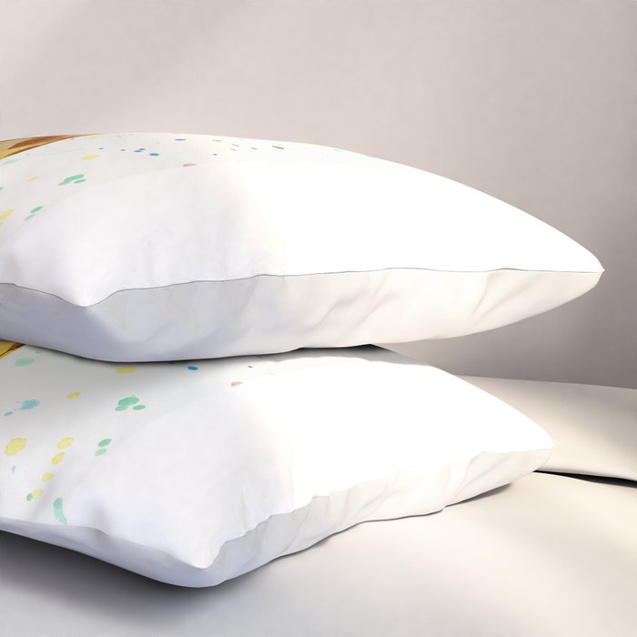 Baby Giraffe Pillow Sham Gallery Image 3