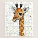 Baby Giraffe Jigsaw Puzzle Gallery Image 1