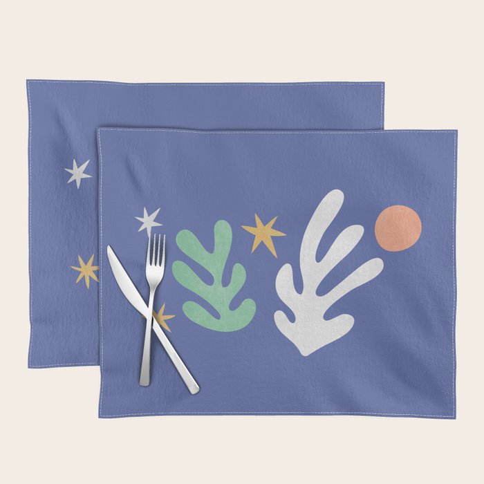 Inspired by Matisse - Seagrass and Sun 1-2  Placemat Gallery Image 1