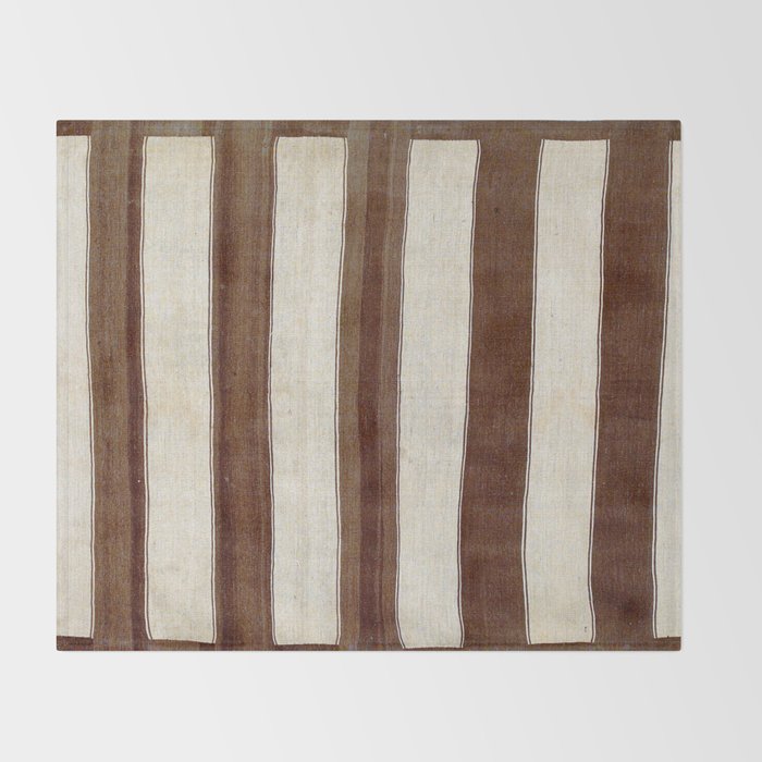 Bakhtiari  Antique Chahar Mahal Persian Kilim Print Throw Blanket Gallery Image 2
