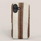 Bakhtiari  Antique Chahar Mahal Persian Kilim Print iPhone Case Gallery Image 1