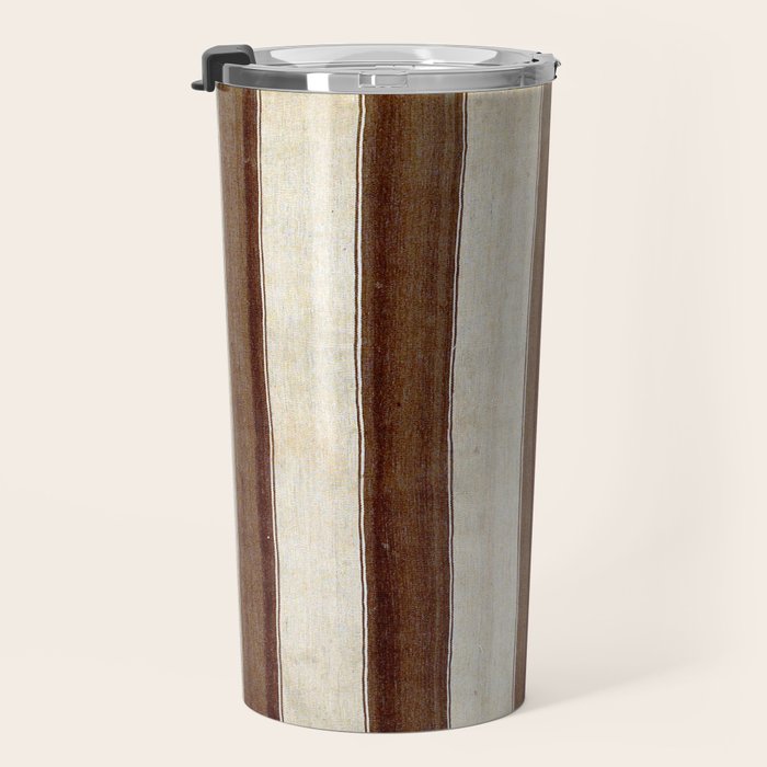 Bakhtiari  Antique Chahar Mahal Persian Kilim Print Travel Mug Gallery Image 3