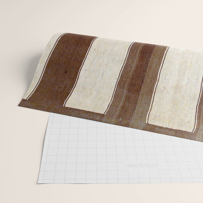 Bakhtiari  Antique Chahar Mahal Persian Kilim Print Wrapping Paper Gallery Image 2