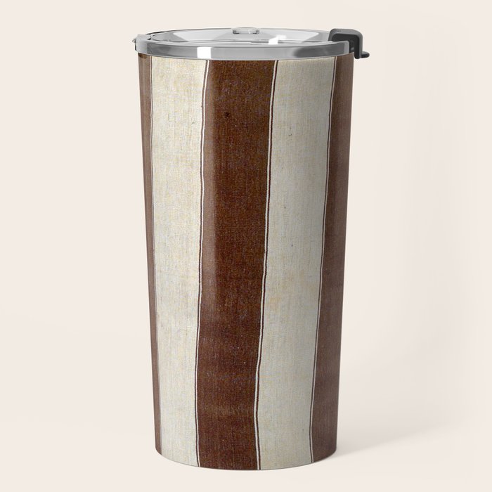 Bakhtiari  Antique Chahar Mahal Persian Kilim Print Travel Mug Gallery Image 2
