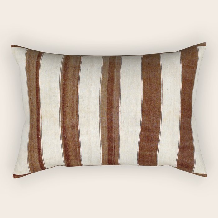Bakhtiari  Antique Chahar Mahal Persian Kilim Print Rectangular Pillow Gallery Image 1