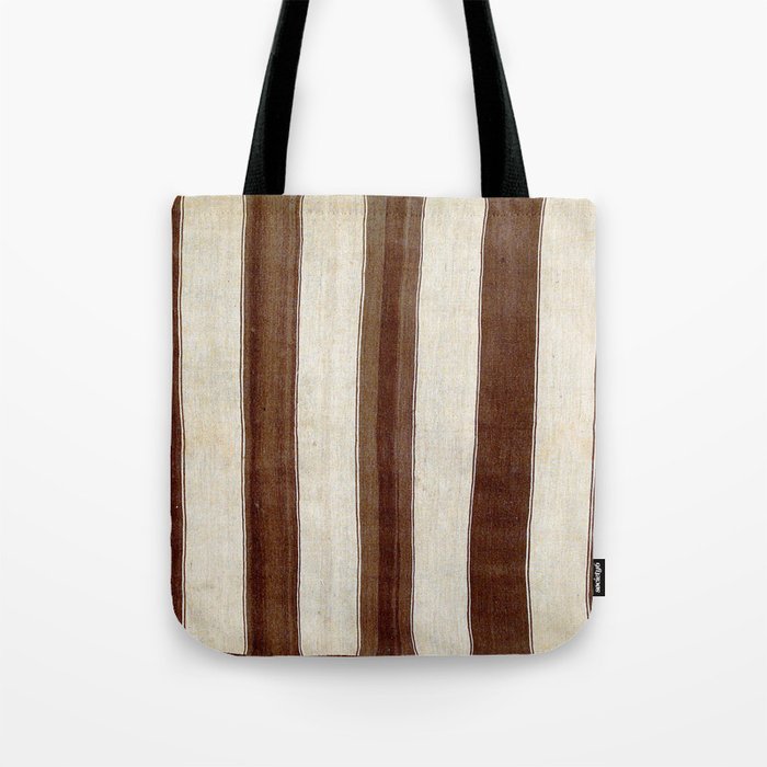 Bakhtiari  Antique Chahar Mahal Persian Kilim Print Tote Bag Gallery Image 1