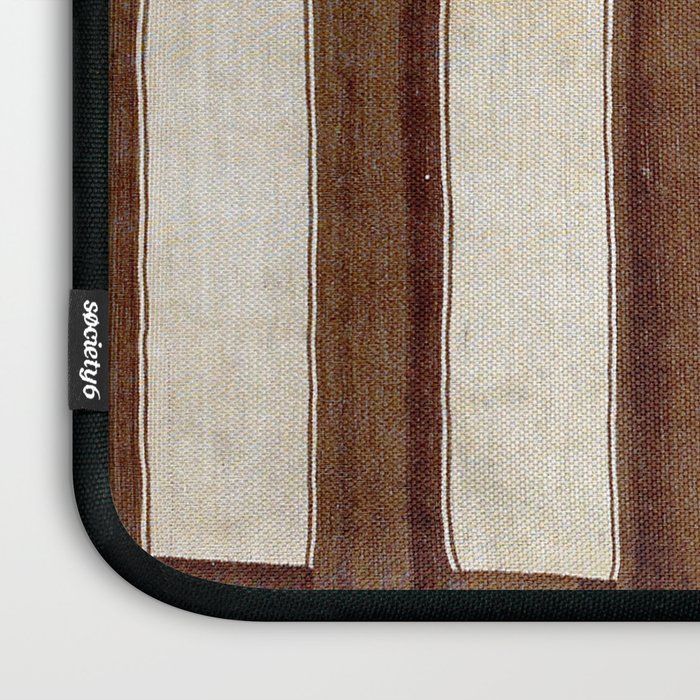 Bakhtiari  Antique Chahar Mahal Persian Kilim Print Laptop Sleeve Gallery Image 3