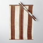 Bakhtiari  Antique Chahar Mahal Persian Kilim Print Wrapping Paper Gallery Image 1