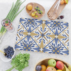 Geometric modern tile B Cutting Board Gallery Image 2