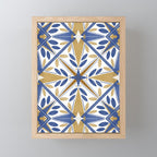 Geometric modern tile B Mini Art Print Gallery Image 1