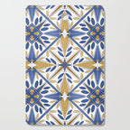 Geometric modern tile B Cutting Board Gallery Image 1