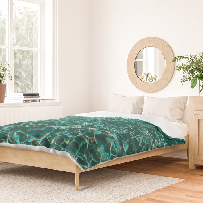 Natatorium #2 Duvet Cover Gallery Image 2