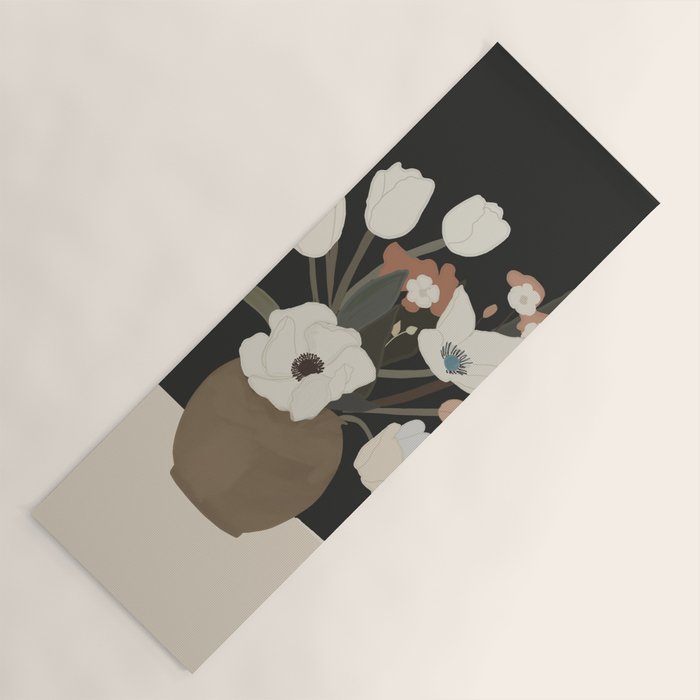 Gently Flowers 2 Yoga Mat Gallery Image 1