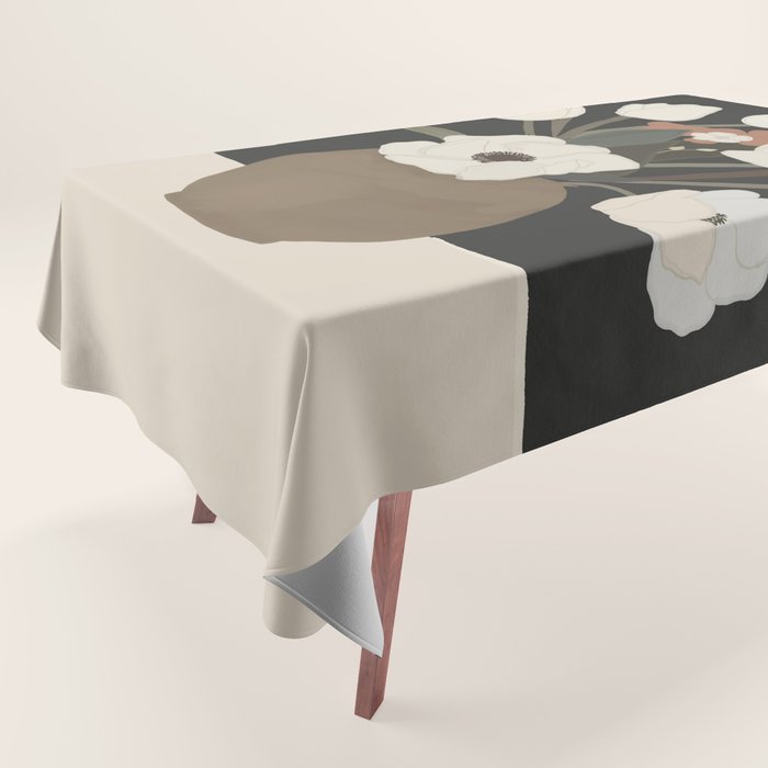 Gently Flowers 2 Tablecloth Gallery Image 1