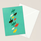 Birds are flying Stationery Card Gallery Image 2