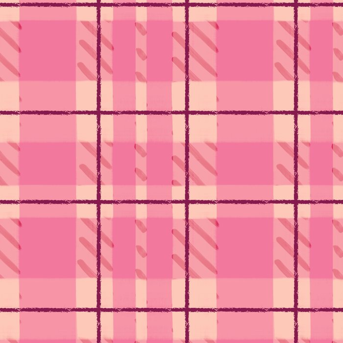 Rustic Pink Tartan Plaid Coffee Mug Gallery Image 2