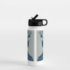 for Frida ~ with border Water Bottle Gallery Image 1