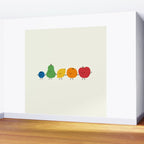 Fruit Parade Wall Mural Gallery Image 2
