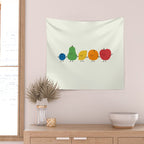 Fruit Parade Wall Tapestry Gallery Image 2