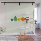 Fruit Parade Wall Mural Gallery Image 1